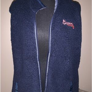 BNWT Women’s Sz 3x Atlanta Braves vest